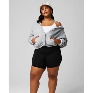 Fabletics Anywhere Motion365+ High-Waisted 6'' Short in Black Size 2X